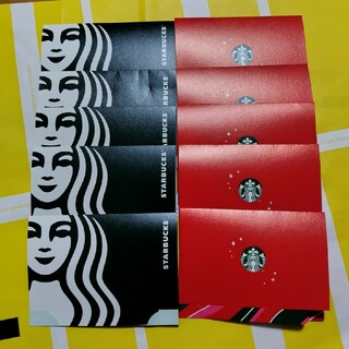 スターバックス(Starbucks)の【美品】スターバックス　カードケース　１０枚セット(印刷物)