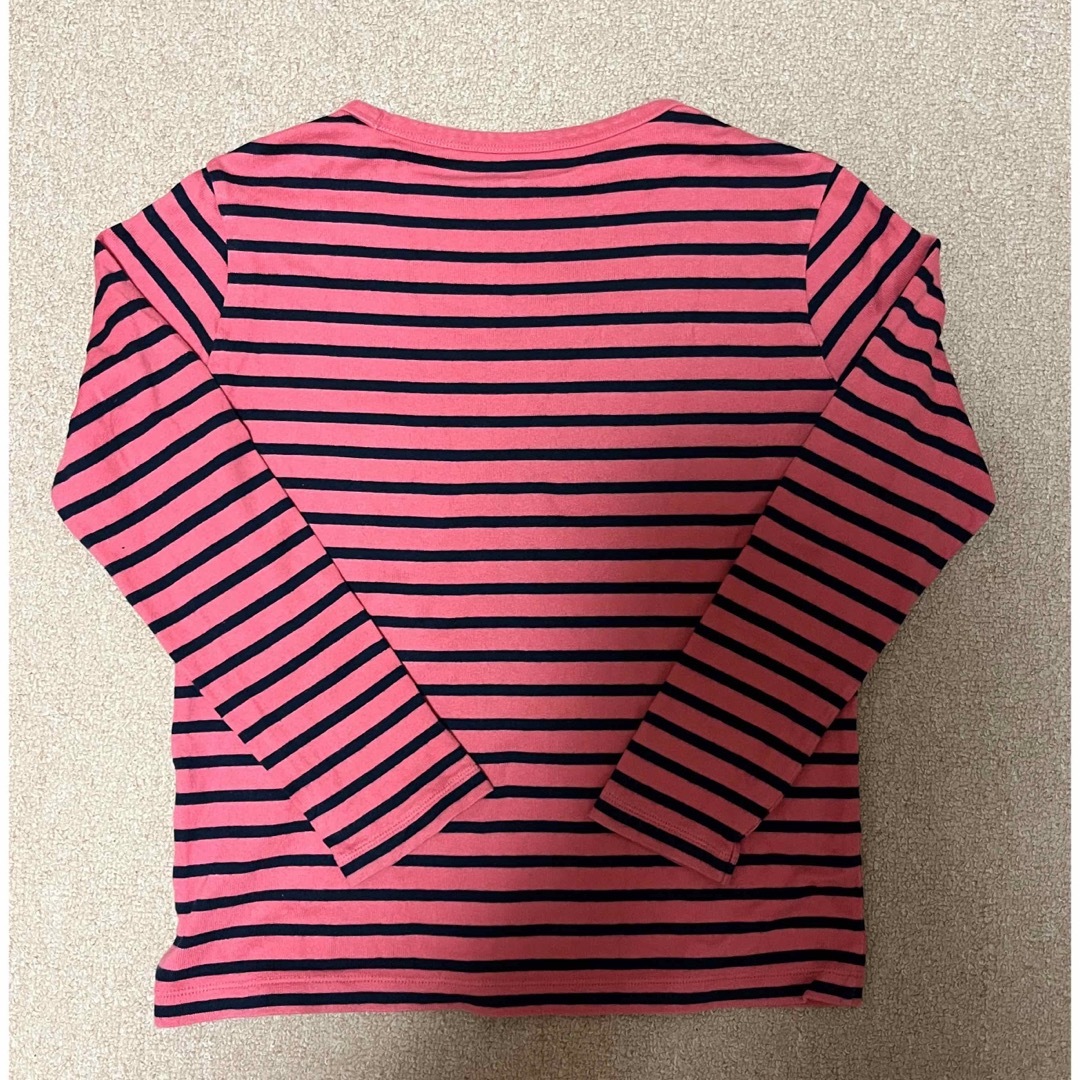 UNIQLO(ユニクロ)のUNIQLO 150 ボーダーＴシャツ キッズ/ベビー/マタニティのキッズ服女の子用(90cm~)(Tシャツ/カットソー)の商品写真