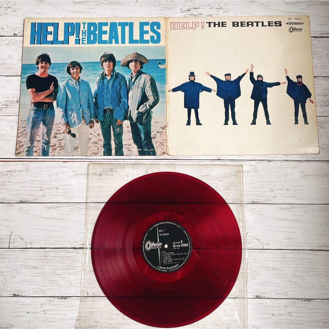 THE BEATLES - 【4枚セット】THE BEATLES 赤盤 LPの通販 by もんちっち