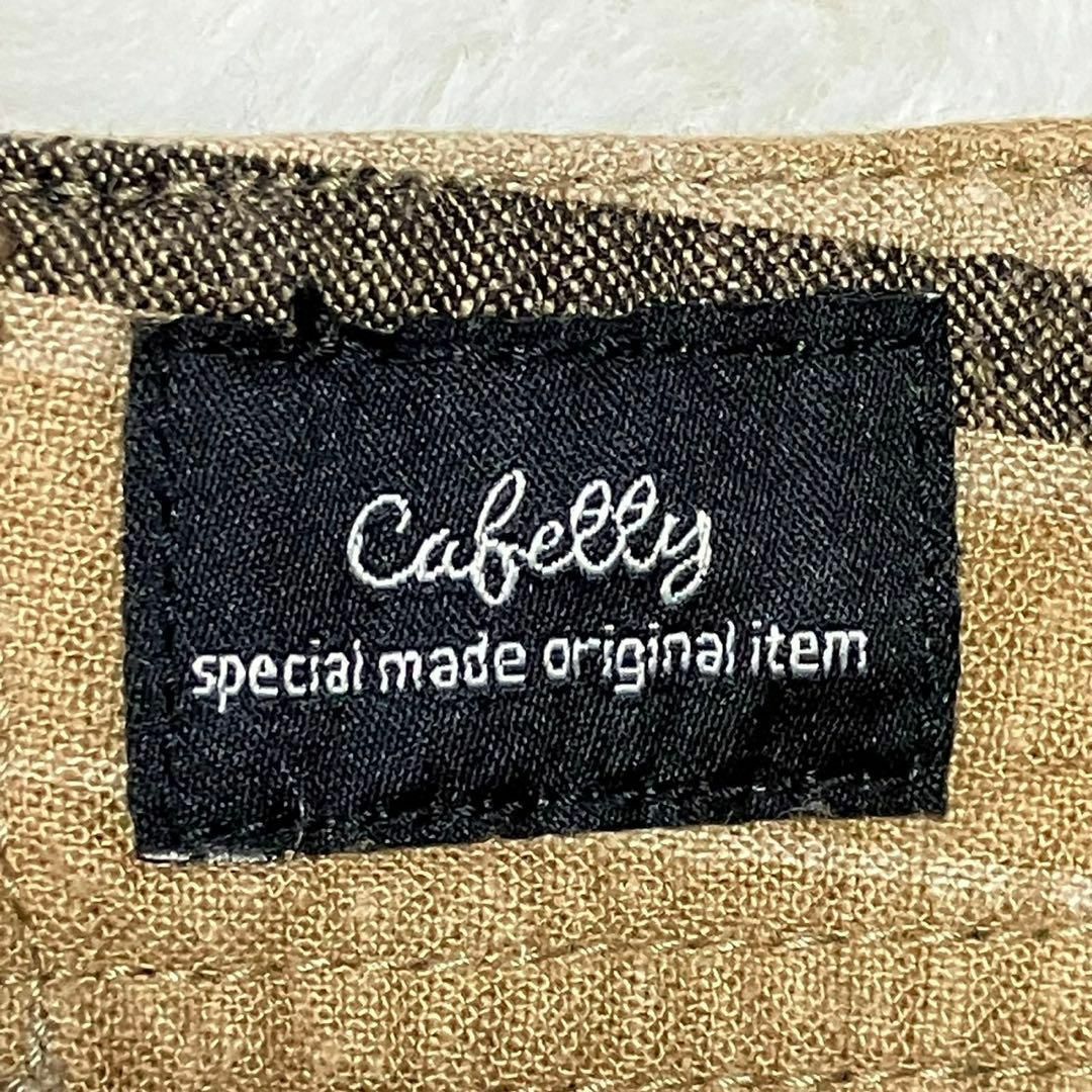 Cafetty(カフェッティ)のks153 Cafetty カジュアルパンツ ストライプパンツ 麻45% レディースのパンツ(カジュアルパンツ)の商品写真