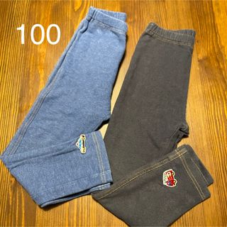 ユニクロ(UNIQLO)のUNIQLOレギンスパンツセット① 100(パンツ/スパッツ)