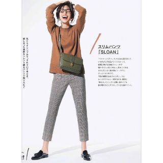 バナナリパブリック(Banana Republic)の新品　パンツ　2 バナナリパブリック　SLOAN　チェック(カジュアルパンツ)