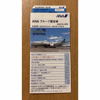 ANAの株主優待　優待券冊子(航空券)