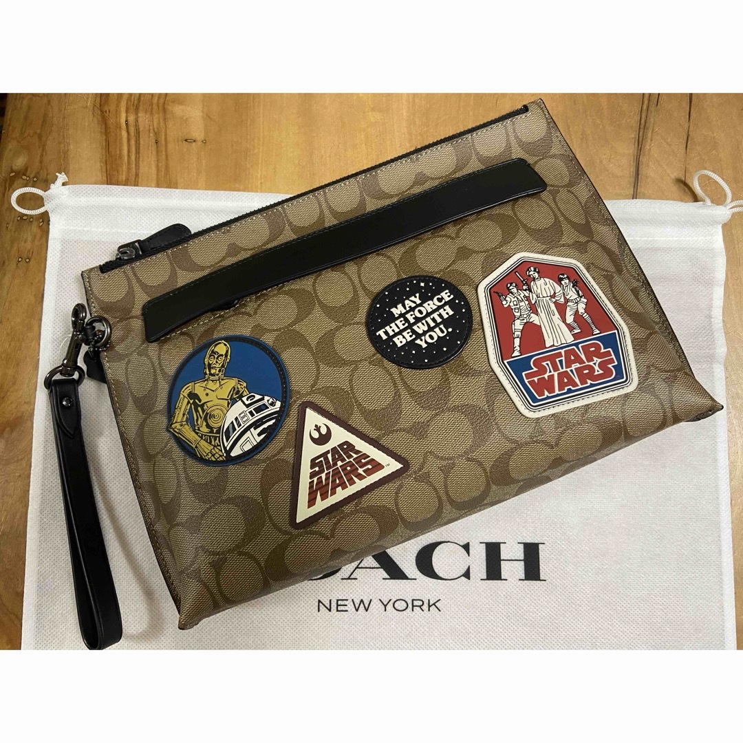 コーチ COACH × STAR WARSコラボ クラッチバック