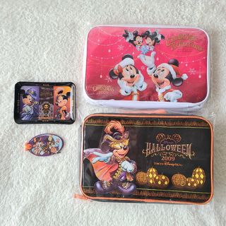 ディズニー(Disney)のディズニー スーベニア セット ランチバック しおり ハロウィン 限定品 非売品(キャラクターグッズ)