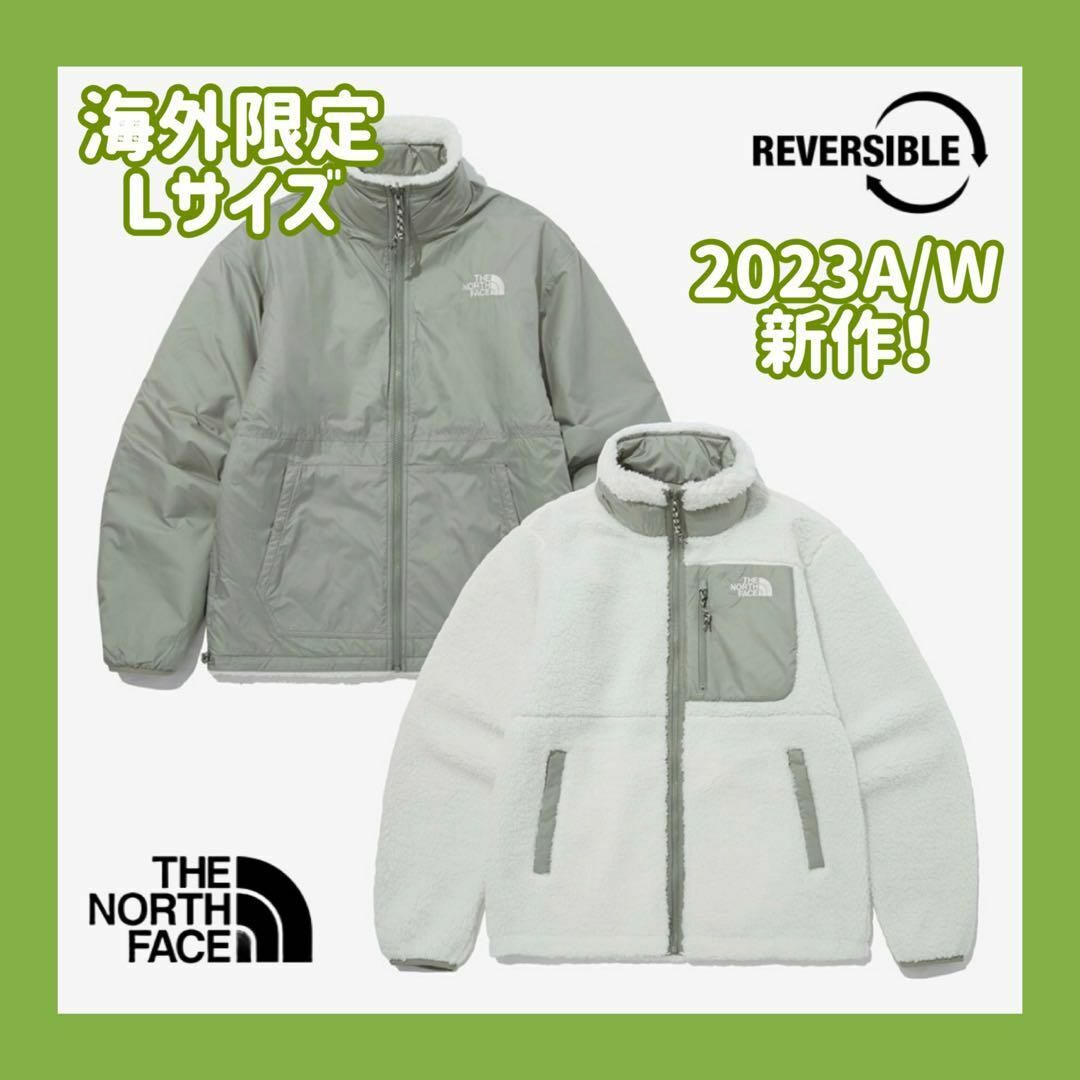 新作】THENORTHFACE プレイグリーンリバーシブルフリースジャケット-