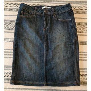 ザラ(ZARA)のZARA WOMAN デニムスカート EUR 40(ひざ丈スカート)