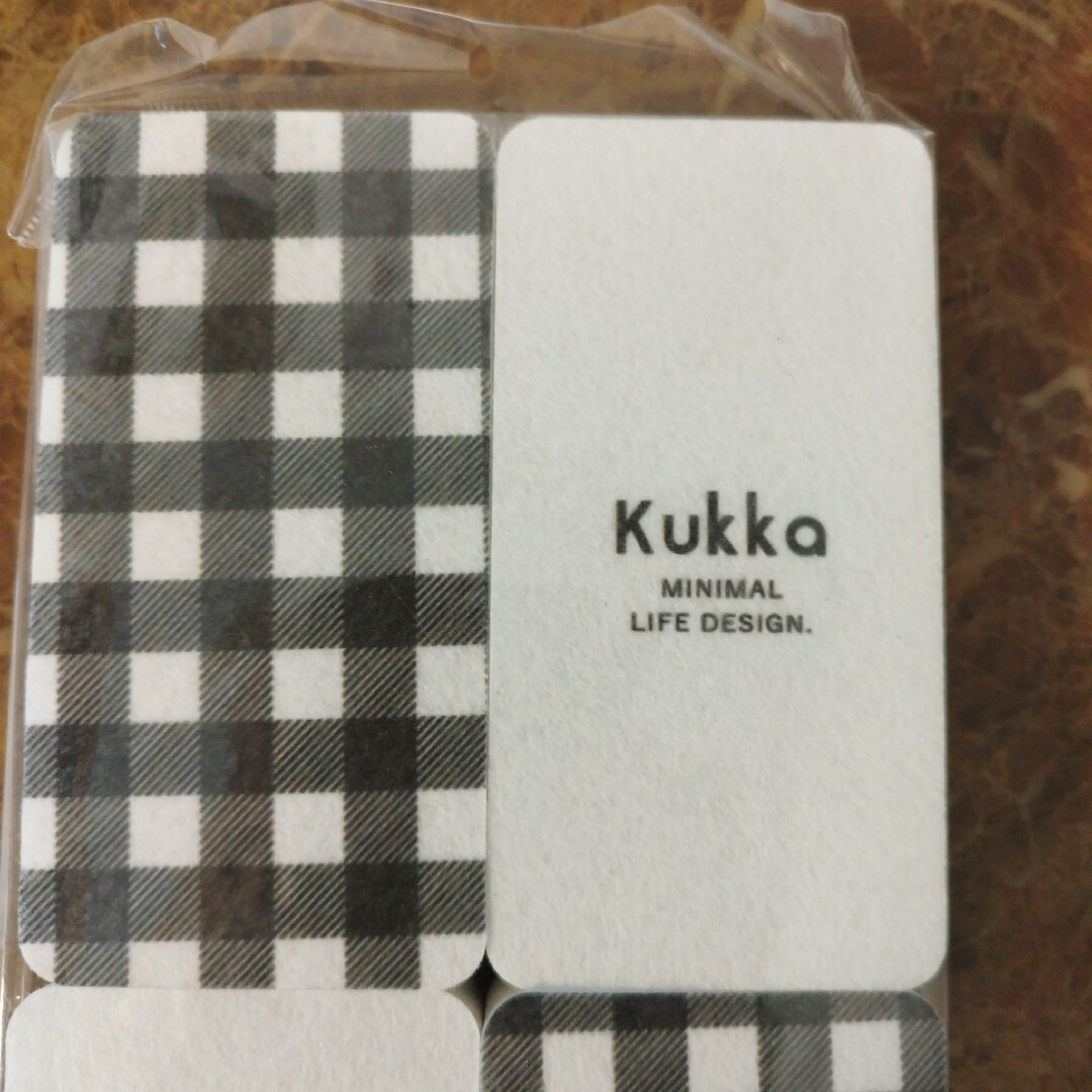 kukkA(クッカ)のKukkaスポンジ4個✕２個セット インテリア/住まい/日用品のキッチン/食器(収納/キッチン雑貨)の商品写真