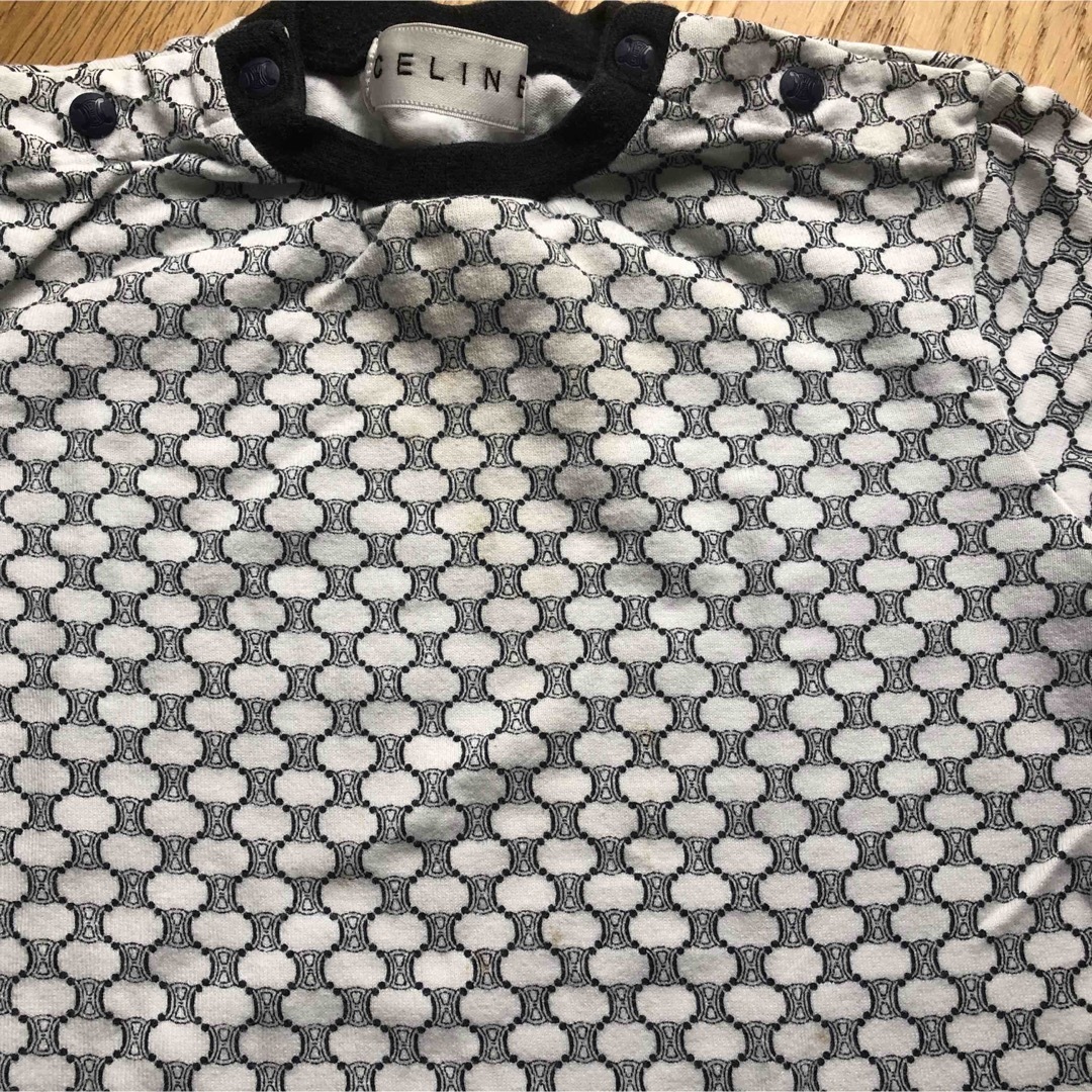 celine(セリーヌ)のセリーヌ　ロングTシャツ　80cm キッズ/ベビー/マタニティのベビー服(~85cm)(Ｔシャツ)の商品写真