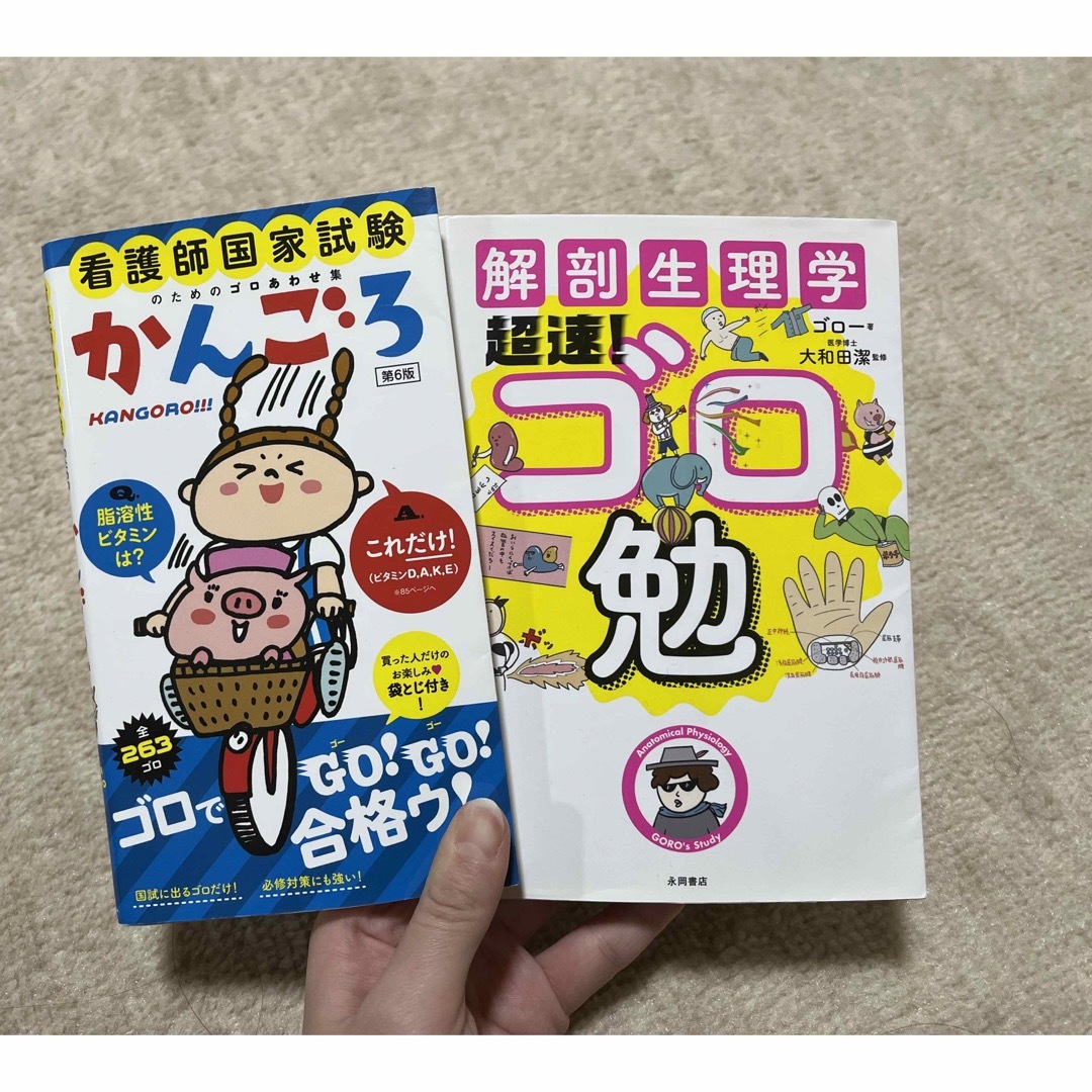 かんごろ&超速!ゴロ勉 エンタメ/ホビーの本(語学/参考書)の商品写真