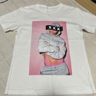 ゴッドセレクショントリプルエックス(GOD SELECTION XXX)の【美品】god selection xxx Tシャツ ゴッドセレクション(Tシャツ/カットソー(半袖/袖なし))