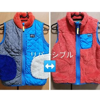 エフオーキッズ(F.O.KIDS)の【美品USED】F.O.KIDS リバーシブルベスト　140(ジャケット/上着)