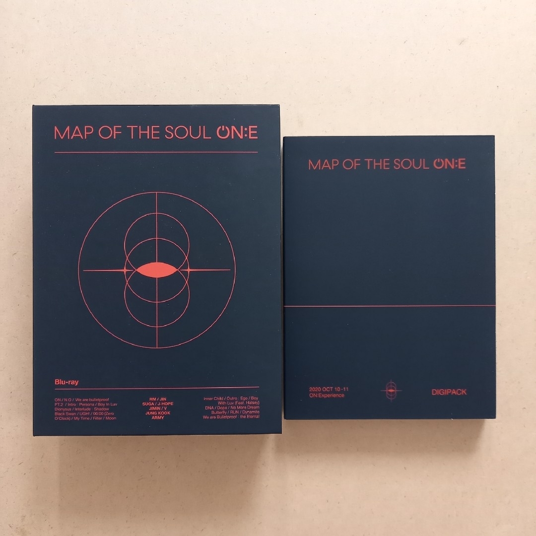 防弾少年団(BTS)(ボウダンショウネンダン)のBTS MAP OF THE SOUL ON:E【Blu-ray】 エンタメ/ホビーのDVD/ブルーレイ(アイドル)の商品写真