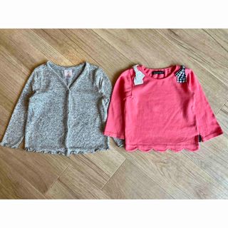 ムージョンジョン(mou jon jon)の時間限定お値下げ【2着セット】ムージョンジョン & baby GAP 90 95(Tシャツ/カットソー)