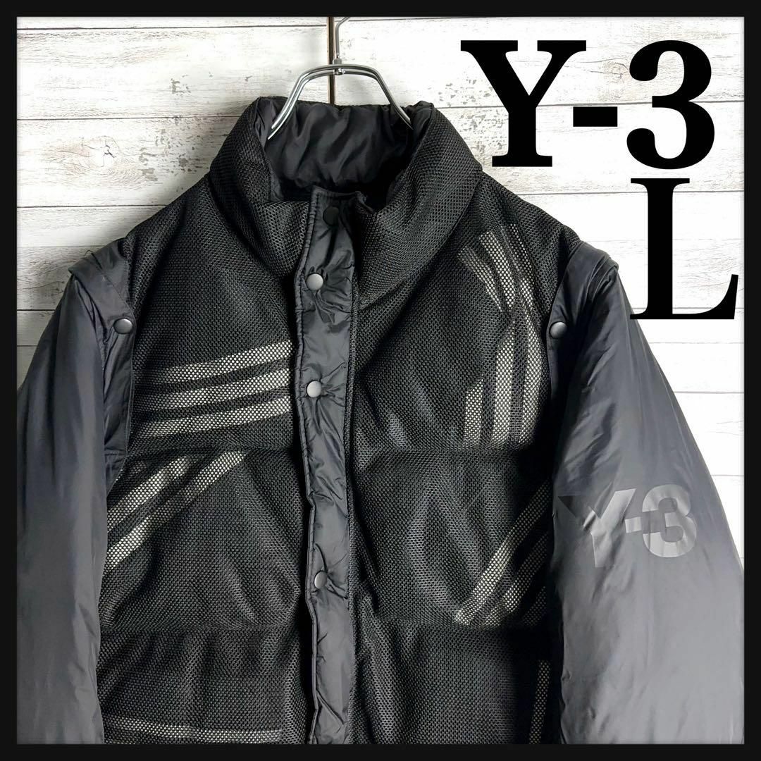 Y-3 - 8355【人気Lサイズ】Y-3☆ワンポイント 袖付き換え可能