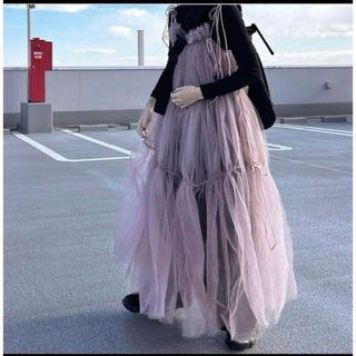 CAROLINA GLASER - perna ペルナ チュールワンピースの通販 by h