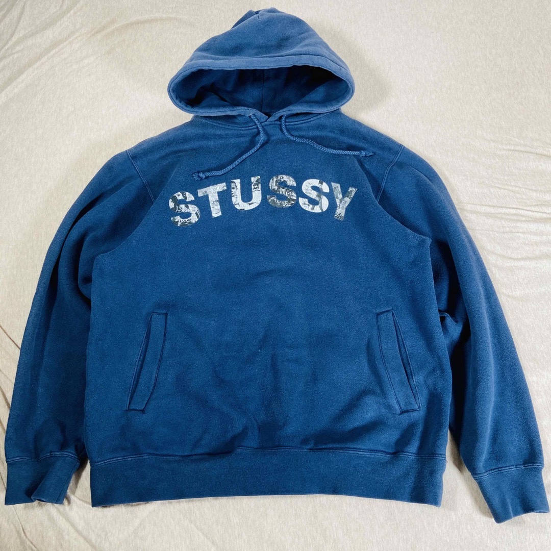 STUSSY(ステューシー)の90s stussy childrenPhoto  sweatparka M メンズのトップス(パーカー)の商品写真