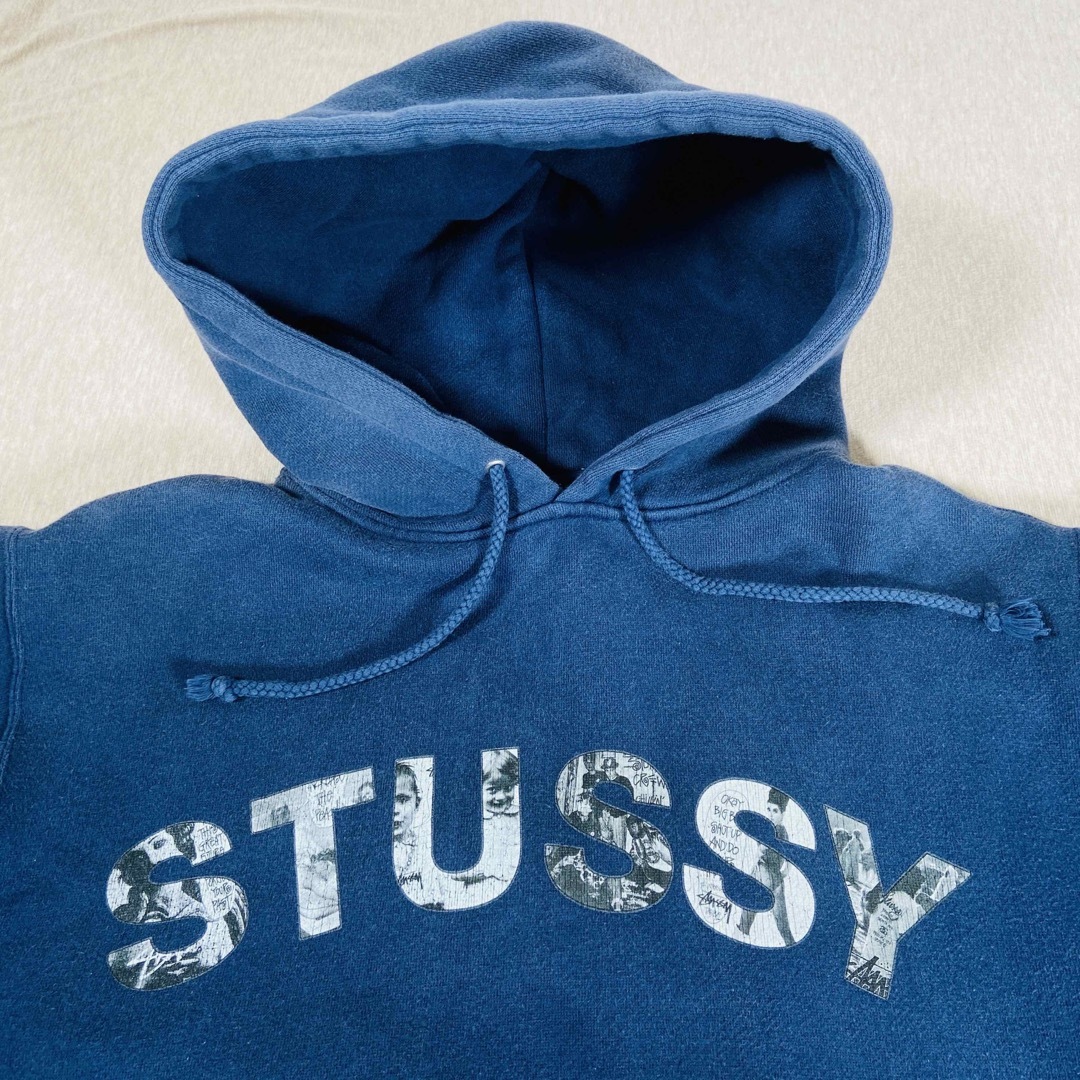 STUSSY(ステューシー)の90s stussy childrenPhoto  sweatparka M メンズのトップス(パーカー)の商品写真