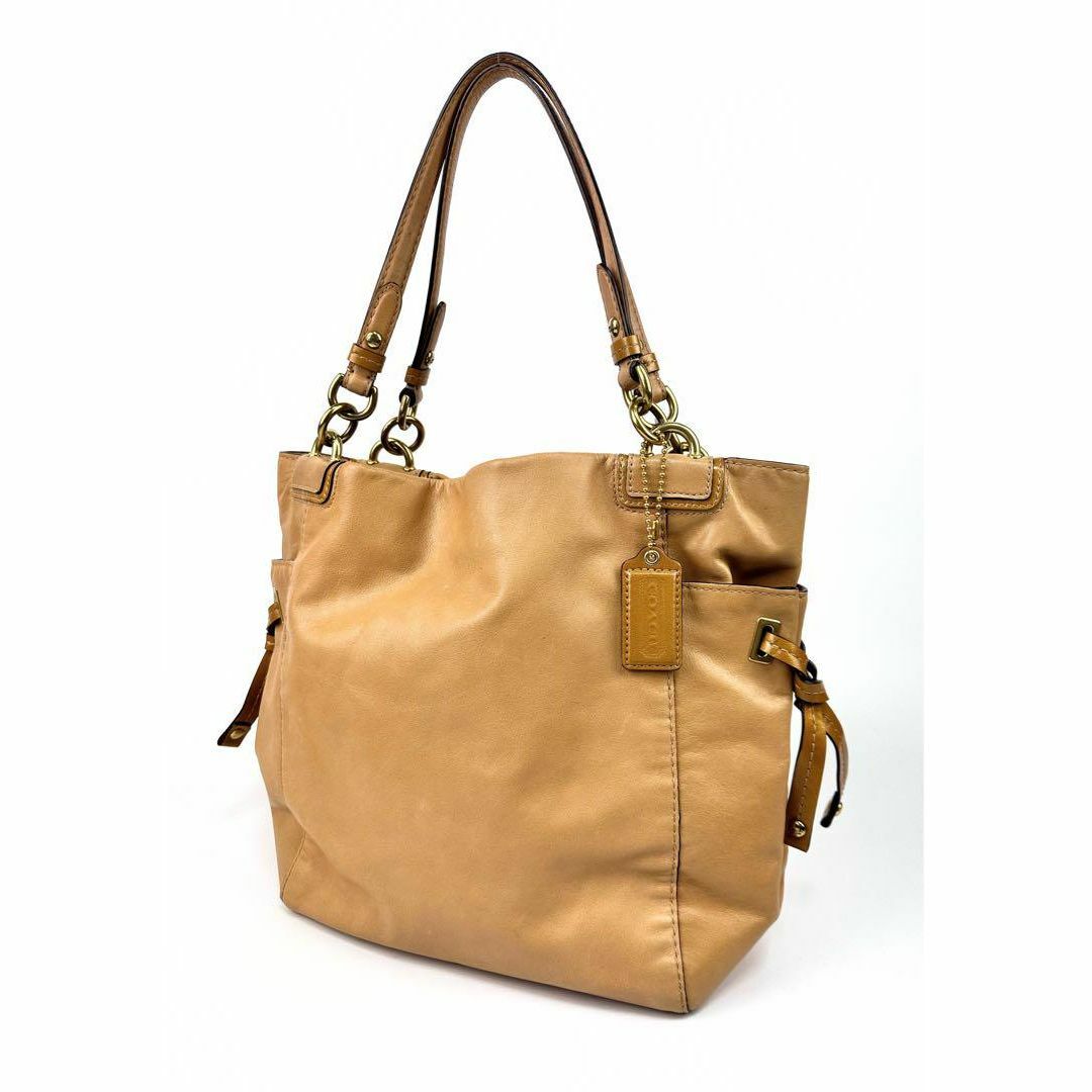 COACH - コーチ トートバッグ グラブタンレザー キャメル PC A4 肩掛け