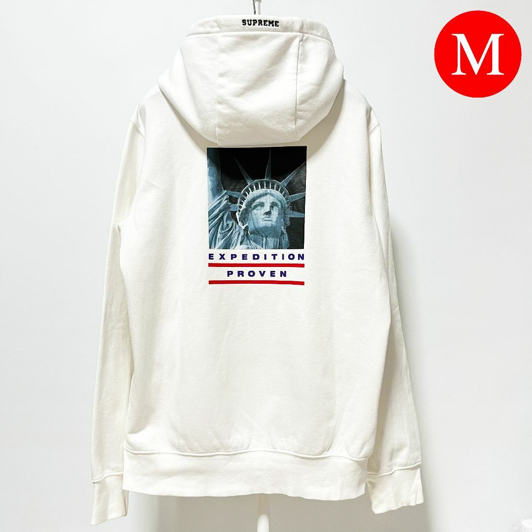 MカラーSupreme TNF 自由の女神 パーカー Statue of Liberty