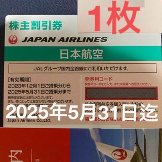 ジャル(ニホンコウクウ)(JAL(日本航空))のJAL 日本航空 株主優待券 1枚(その他)