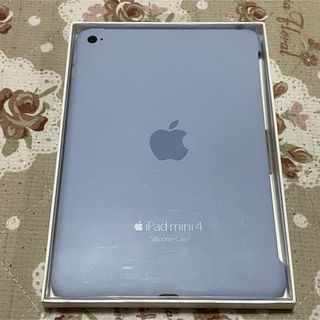 アップル(Apple)の新品 iPad mini4 シリコーンケース ライラック MMM42FE/A(iPadケース)