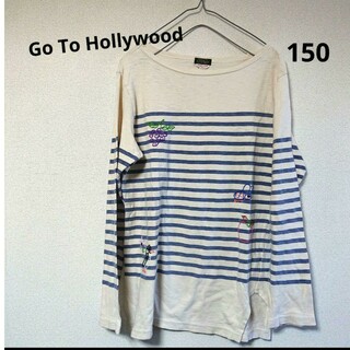 ゴートゥーハリウッド(GO TO HOLLYWOOD)の《GoTo Hollywood》刺繍 長袖 Tシャツ(Tシャツ/カットソー)