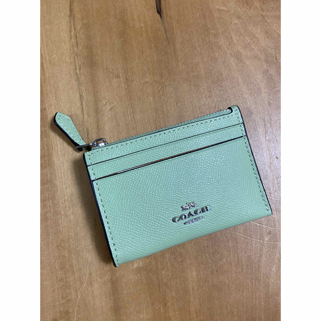 COACH(コーチ)の最終お値下げ　コーチ　ミニスキニーIDケース　小銭入れ　キーリング レディースのファッション小物(コインケース)の商品写真