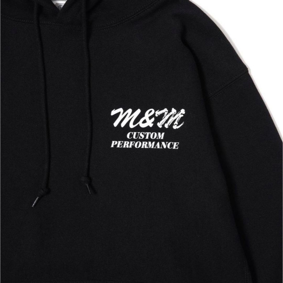 M&M MASSES SWEAT HOODED 木村拓哉 キムタク ブラック M-