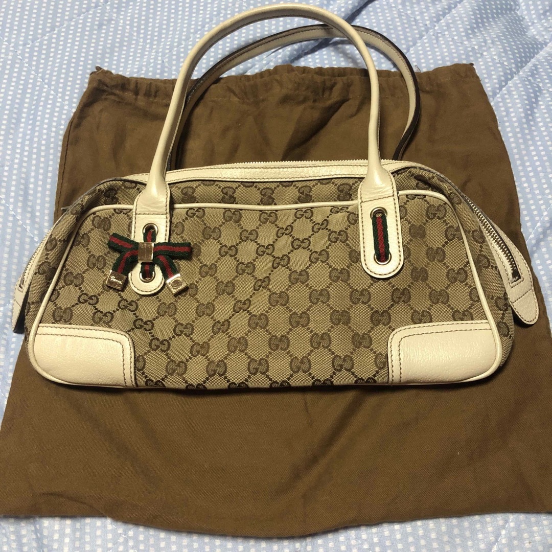Gucci - 最終値下げ GUCCI シェリーライン プリンシー リボン ボストン