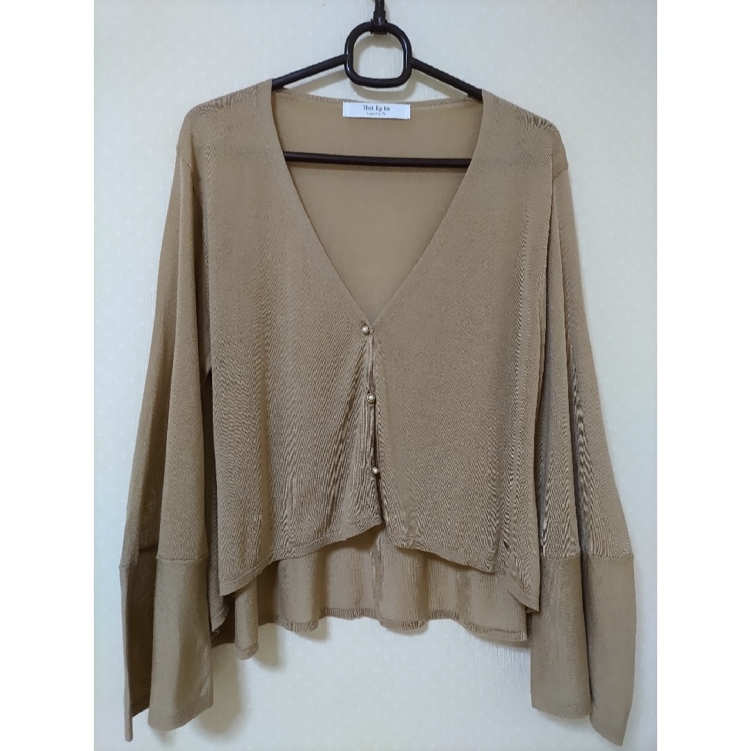 Her lip to - UV Knit Dress Cardigan☆herlipto☆ハーリップトゥの
