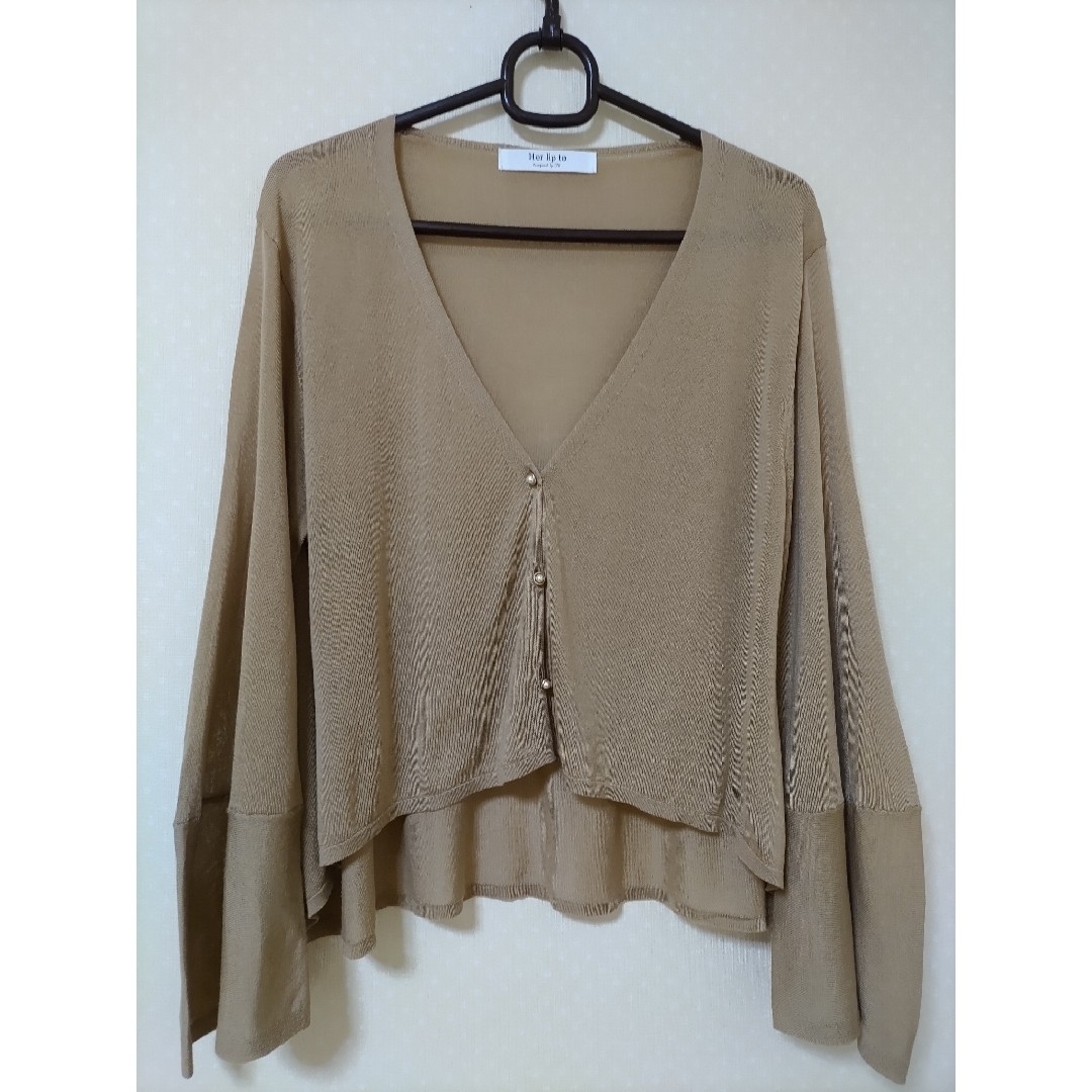 UV Knit Dress Cardigan☆herlipto☆ハーリップトゥ