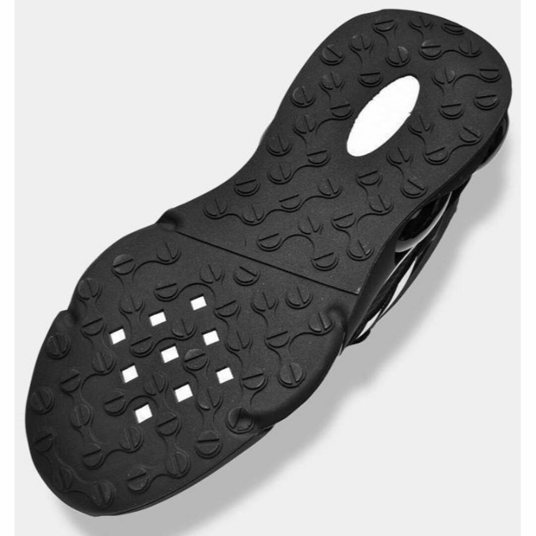 24.5cmメンズスニーカーシューズランニングウォーキングブラック運動靴黒男性 メンズの靴/シューズ(スニーカー)の商品写真