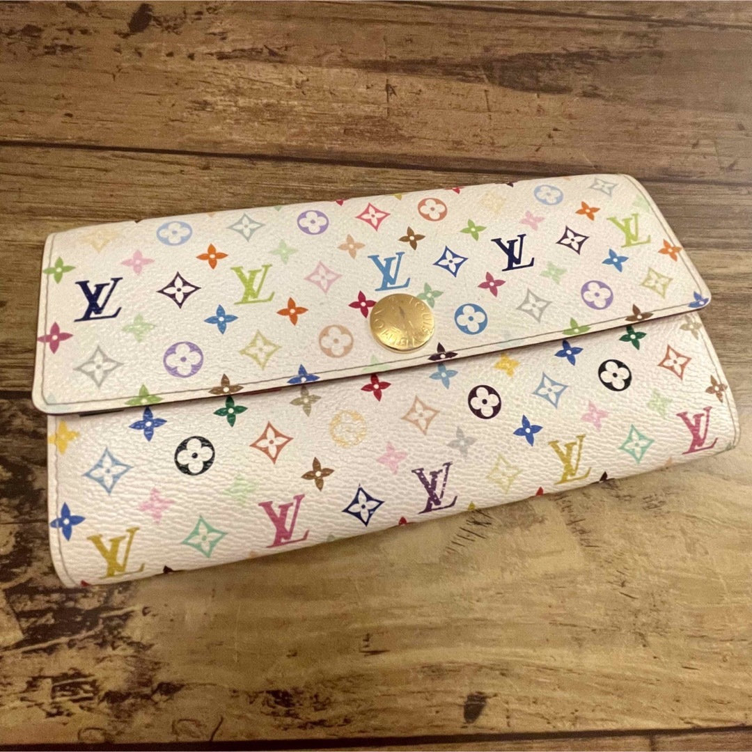 Louis Vuitton　マルチカラー長財布「ポルトフォイユサラ」