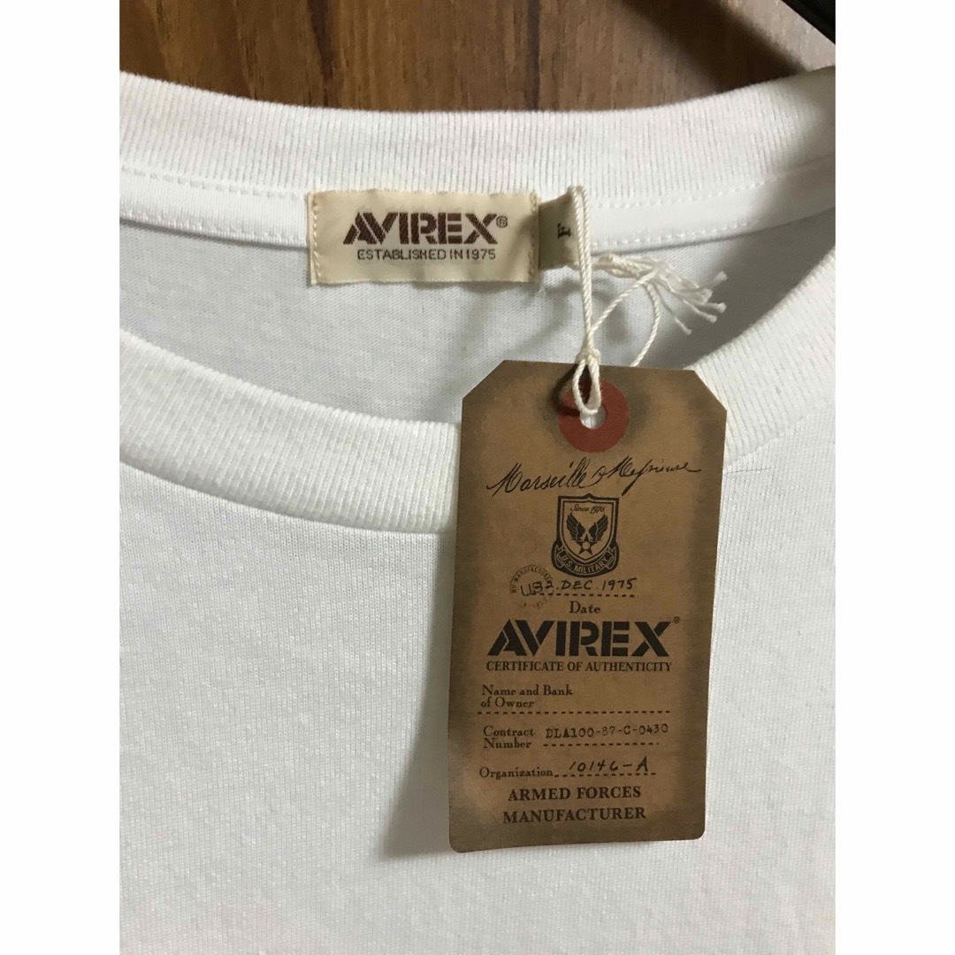 AVIREX(アヴィレックス)の【AVIREX"YOSHI MUROYA"Tシャツ】新品未使用タグ付き メンズのトップス(Tシャツ/カットソー(半袖/袖なし))の商品写真