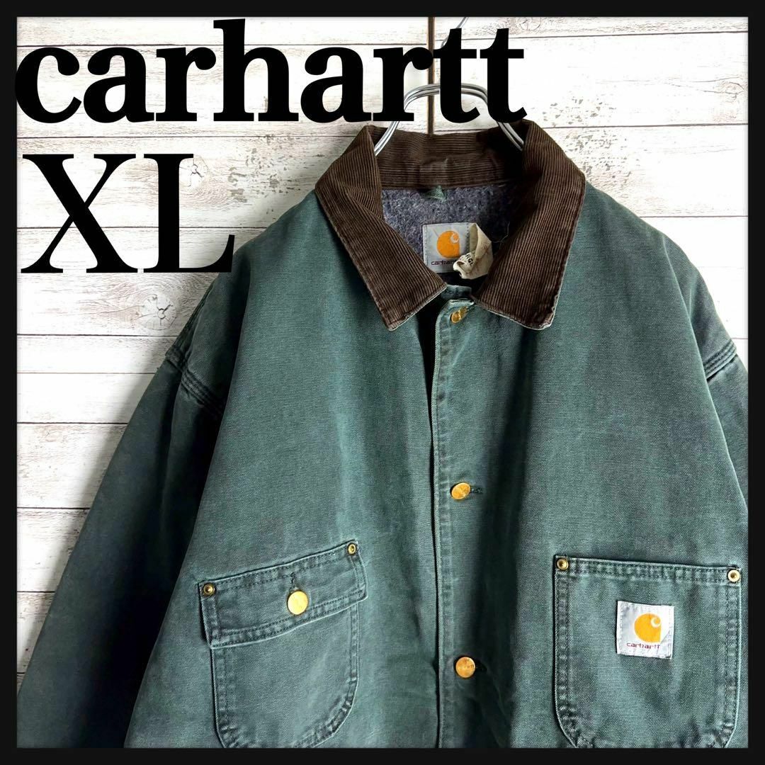 carhartt - 8360【超希少カラー】カーハート☆襟コーデュロイ ダック地 ...