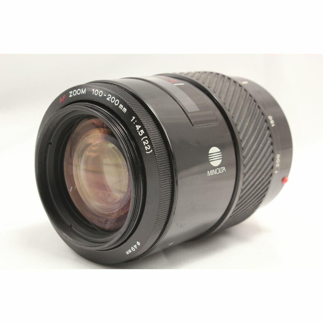 KONICA MINOLTA(コニカミノルタ)のMINOLTA AF ZOOM 100-200mm F4.5 α Aマウント スマホ/家電/カメラのカメラ(レンズ(ズーム))の商品写真