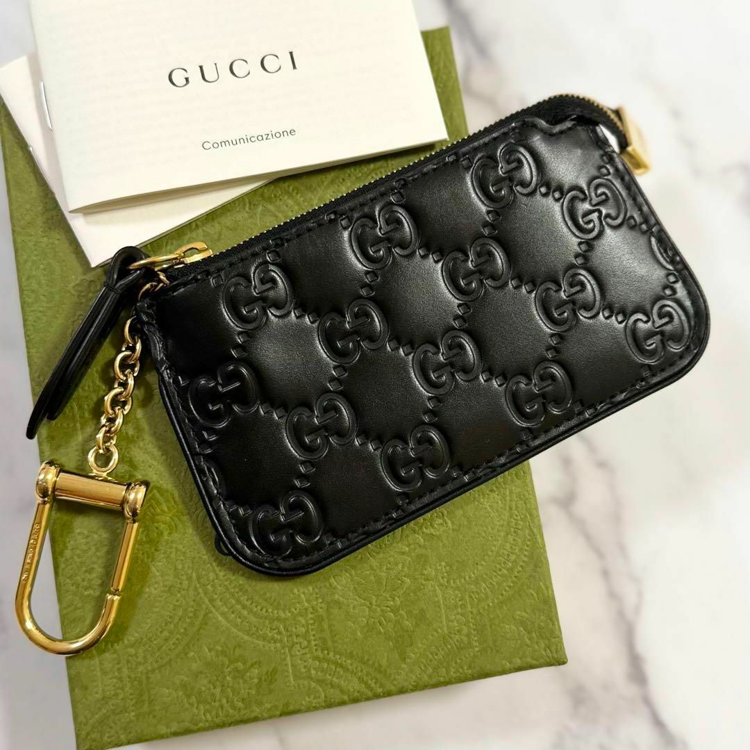 Gucci - 極美品✨付属品完備 GUCCI キーポーチ/コイン&カードケース