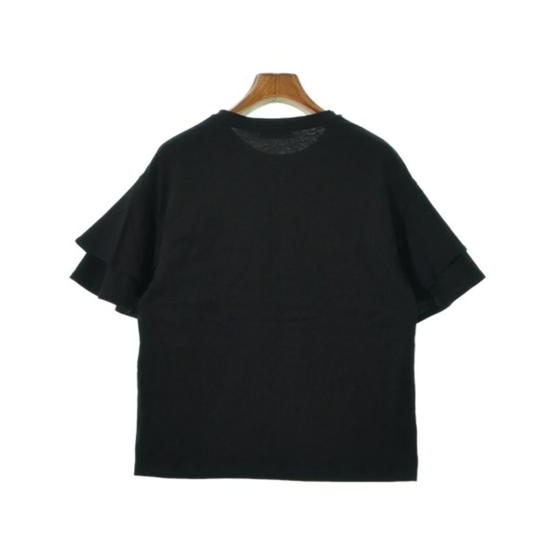 OPAQUE.CLIP(オペークドットクリップ)のOPAQUE.CLIP Tシャツ・カットソー 36(S位) 黒 【古着】【中古】 レディースのトップス(カットソー(半袖/袖なし))の商品写真