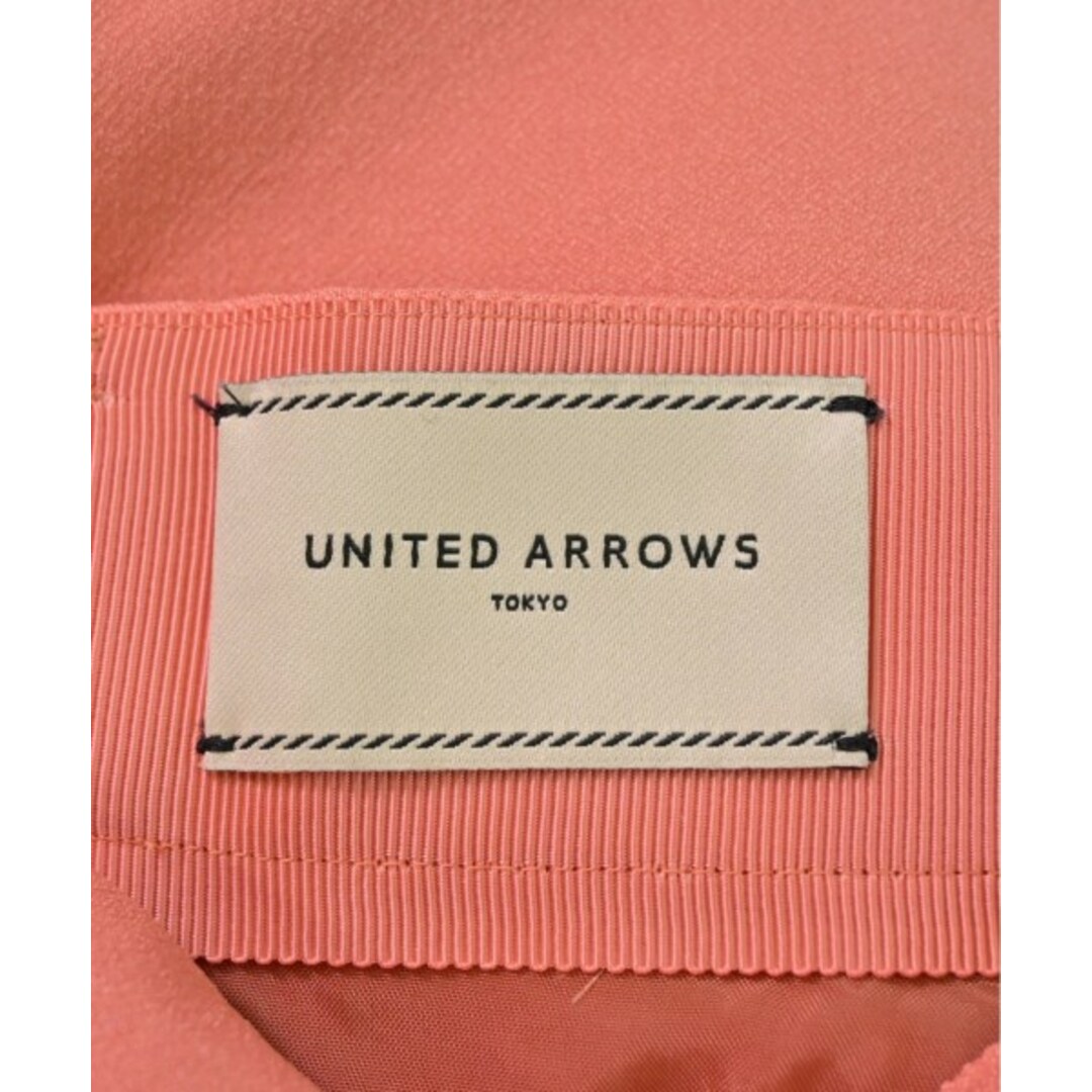 UNITED ARROWS(ユナイテッドアローズ)のUNITED ARROWS ひざ丈スカート 36(S位) オレンジ系 【古着】【中古】 レディースのスカート(ひざ丈スカート)の商品写真