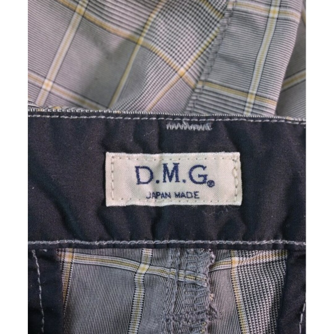 D.M.G(ディーエムジー)のD.M.G クロップドパンツ SS グレーxマスタード等(チェック) 【古着】【中古】 メンズのパンツ(その他)の商品写真