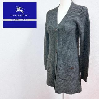 バーバリーブルーレーベルカーディガンＢＵＲＢＥＲＲＹ日焼け止めロゴ値下半額以下