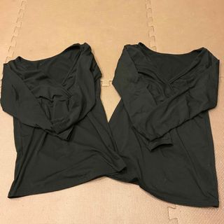 ニシマツヤ(西松屋)のiam様　専用　マタニティ　授乳肌着　カシュクール　L〜LL2枚セット(マタニティ下着)