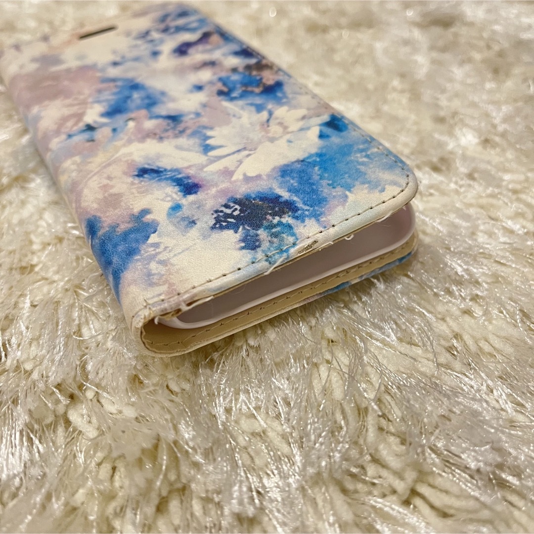 【セット】iPhone6 ケース　スポンジボブ×手帳型 スマホ/家電/カメラのスマホアクセサリー(iPhoneケース)の商品写真