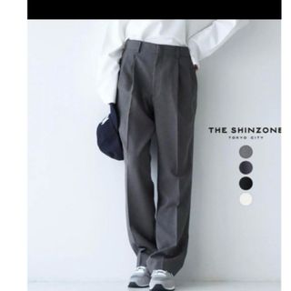 Shinzone - Shinzone ベイカーパンツ ネイビー BAKER PANTS 32の通販