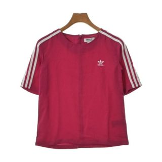 アディダス(adidas)のadidas アディダス カジュアルシャツ F ピンク 【古着】【中古】(シャツ/ブラウス(長袖/七分))