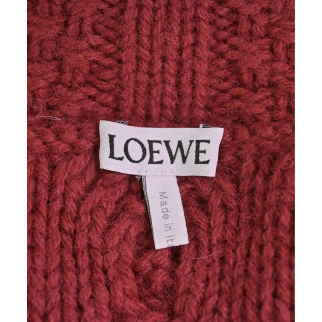 LOEWE(ロエベ)のLOEWE ロエベ ニット・セーター S 赤 【古着】【中古】 レディースのトップス(ニット/セーター)の商品写真