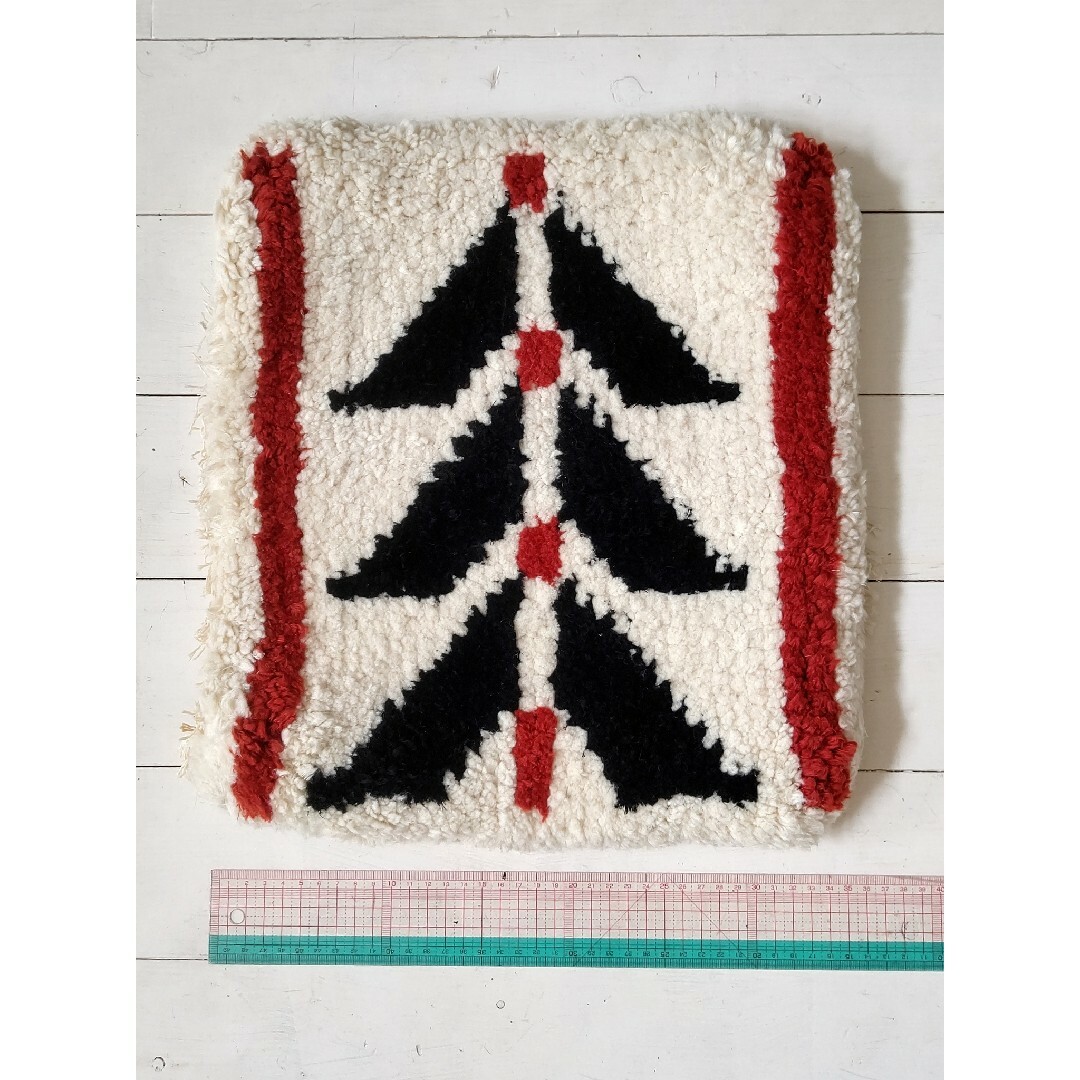 倉敷ノッティング椅子敷 40×35cm 倉敷ノッティング椅子敷 40×35cm