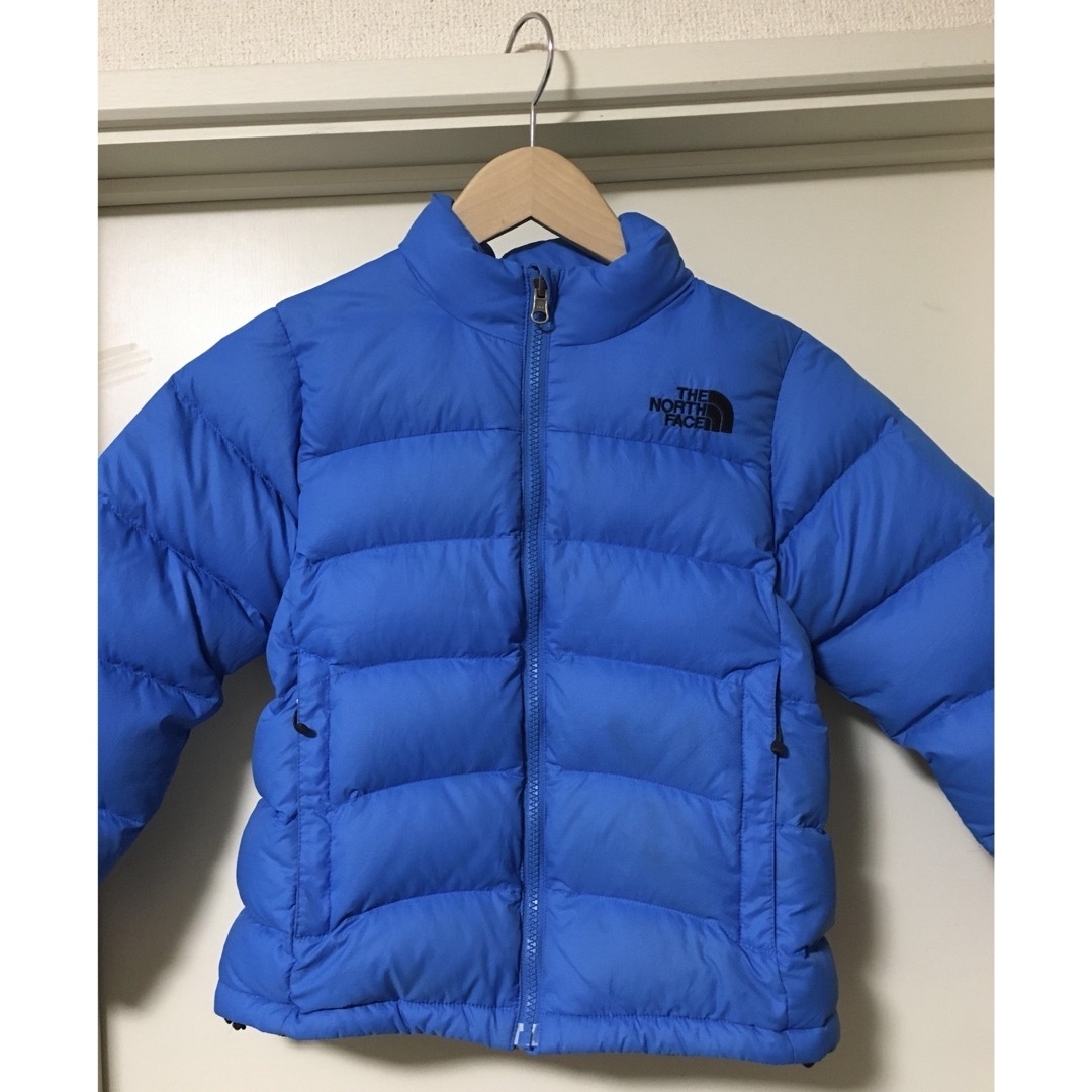 THE NORTH FACE(ザノースフェイス)のノースフェイス アコンカグア ジャケット 120 ダウンジャケット ブルー キッズ/ベビー/マタニティのキッズ服男の子用(90cm~)(ジャケット/上着)の商品写真