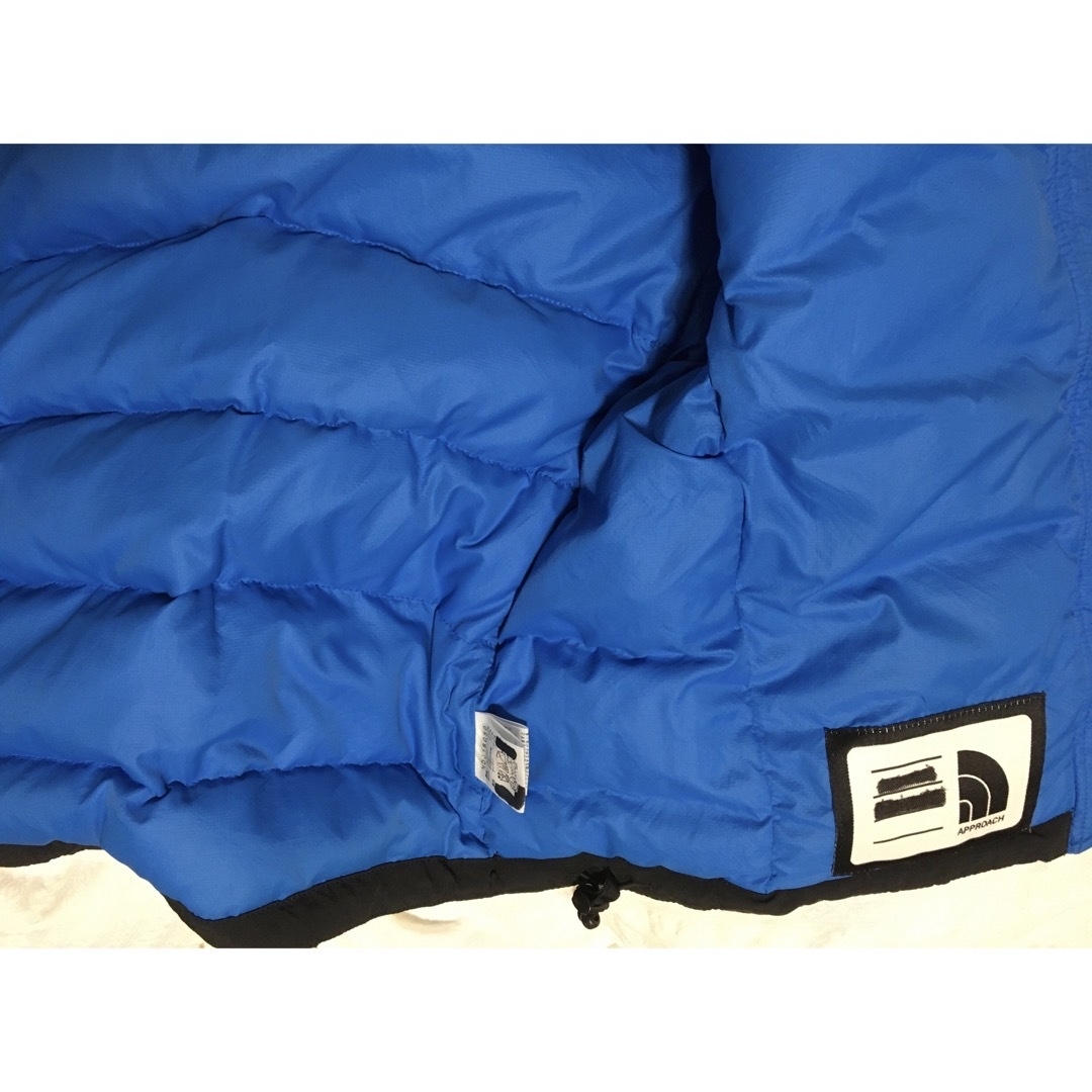 THE NORTH FACE(ザノースフェイス)のノースフェイス アコンカグア ジャケット 120 ダウンジャケット ブルー キッズ/ベビー/マタニティのキッズ服男の子用(90cm~)(ジャケット/上着)の商品写真